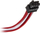 Сет кабли PSU Super Flower Cable Kit Pro, со плетенка, за модуларни напојувања, бело-црвен