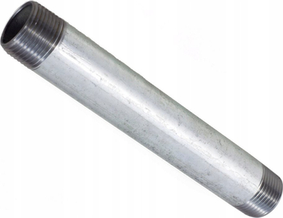 Tub lidhës çeliku i galvanizum Vodo, 3/4\", 150mm, me filet në të dy anët