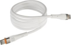 Kabllo USB C Tucano USB 4.0, 1.5m, 60W, e bardhë