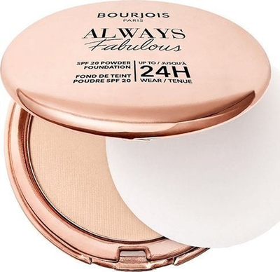Pudër kompakte Bourjois Always Fabulous Powder Foundation 125, SPF 20, 7 g
