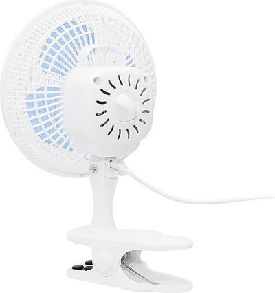 Ventilator Blow 6", 22W, i bardhë/kaltër