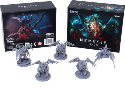 Zgjerim loje Rebel për Nemesis Alien Kings, 5 figura, për lojën bazë