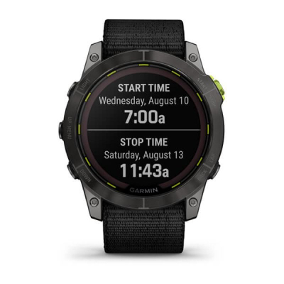 Ora sportive Garmin Enduro 2 Solar, 1.4", GPS, e zezë