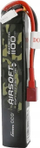 Bateri LiPo Gens Ace ASG, 1100mAh, 11.1V 25C T-Plug, e zezë
