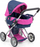 Karrocë lodër për kukulla Milly Mally Alice Prestige, për kukulla 40 cm, blu navy