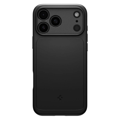 Kapotë telefoni Spigen Thin Fit MagSafe, për iPhone 17 Pro, e zezë
