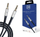 Kabllo audio 3MK Jack 3.5mm në Jack 3.5mm, 1m, silikon fleksibël, e zezë