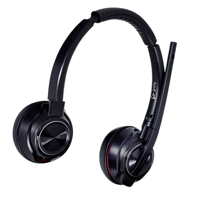 Kufje Poly 8220 UC, Wireless, të zeza