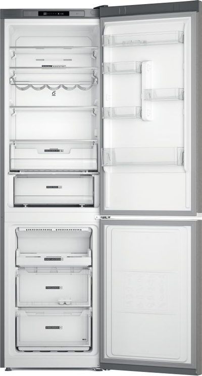 Frigorifer kombinë Whirlpool W7X No Frost, 367L, 202.7cm, inox