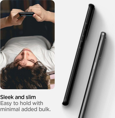 Mbrojtëse Spigen Etui Liquid Air për SGalaxy S20+, e zezë