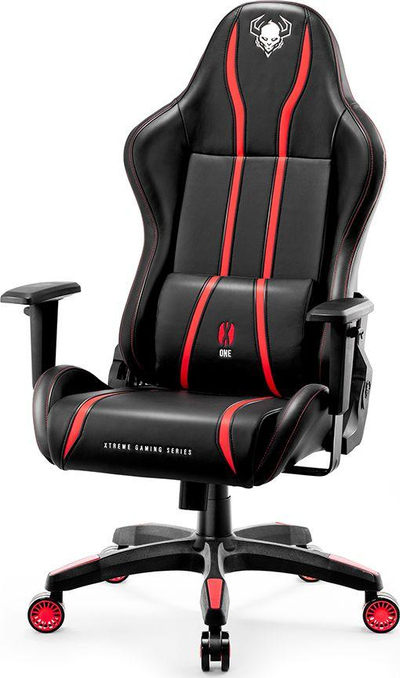 Karrige Diablo X-ONE 2.0, e zezë/kuqe