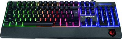 Tastierë gaming Rampage KB-R34 Winner, hibride, RGB, e zezë