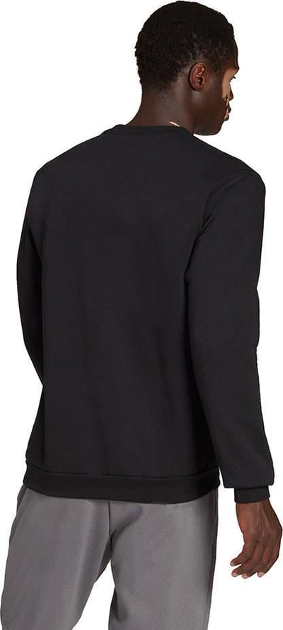 Bluzë sportive Adidas Entrada 22 H57478, fleece, për burra, e zezë, S