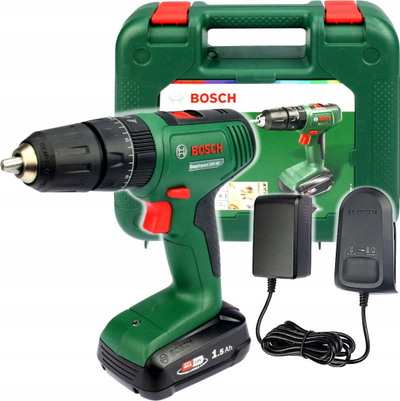 Stërvitje me goditje pa kabllo Bosch EasyImpact 18V 1.5Ah, 2 shpejtësi, jeshile