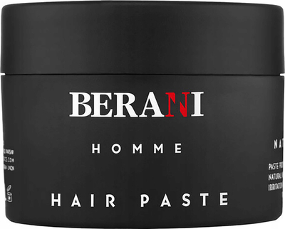 Pastë flokësh BERANI Homme, efekt mat, 100ml, e zezë