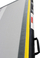 Dyshek akrobatik Airtrack MASTER S Pro, 600 x 100 x 10 cm, gri me të zezë