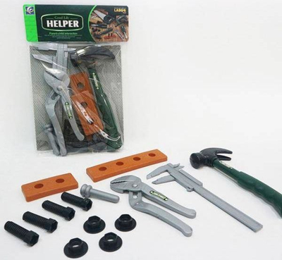 Set lodrash vegla pune Small Handyman, 14 copë, me shumë ngjyra