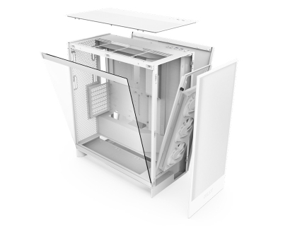 Kasë NZXT H7 Flow - E bardhë
