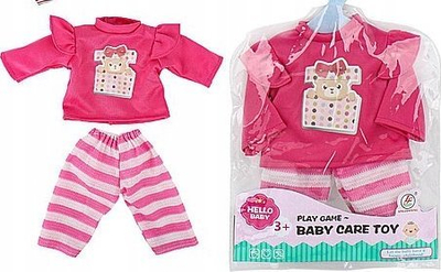 Rroba për kukull bebe Adar MIX, për kukulla 30 cm, dizajne nga më të ndryshmet