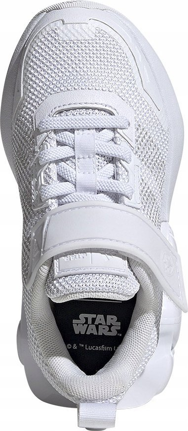 Atlete për kalamaj Adidas Star Wars Runner Jr IE8044, me rrip ngjitës, gri