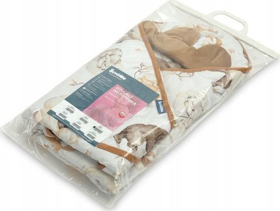 Batanije mbështjellëse Sensillo Velvet Carry Cot XL Dream, 115x115cm, bezhë