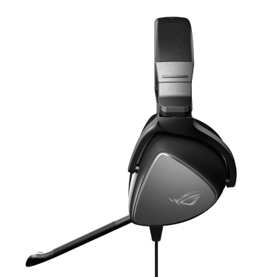 Kufje gaming Asus ROG Delta S, USB C, RGB, të zeza