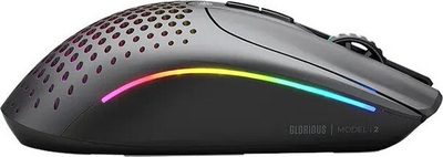 Maus gaming pa tela Glorious Model I 2, optik, RGB, i zi mat