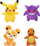 Lodër pellushi Pokémon 12\", personazh i përzier, shumëngjyrëshe