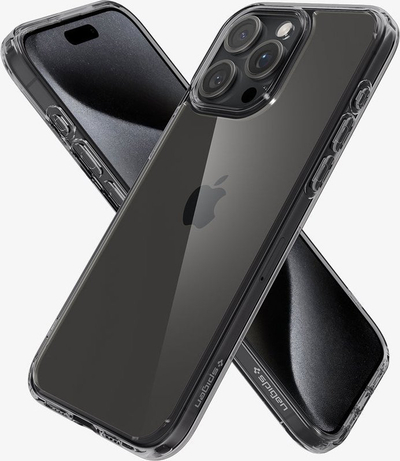 Mbulesë telefoni Spigen Ultra Hybrid për iPhone 15 Pro, 6.1", transparente, space crystal