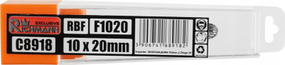 Freza metalike Richmann RBF F1020, kokë konike 10x20mm, shank 6mm, metalike