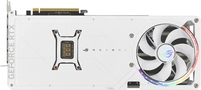 Kartë grafike Asus GeForce RTX 5080 ROG Astral, 16GB GDDR7, PCI Express, e bardhë