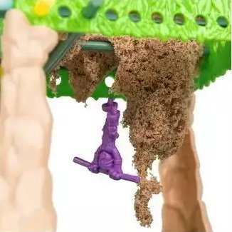 Lojë tavoline Spin Master Kinetic Sand Quicksand, me rërë kinetike, me figura me ngjyra