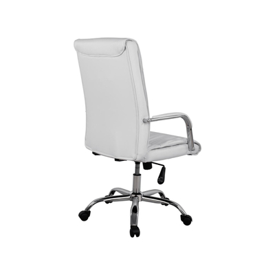 Karrige profesionale Jacob me bazë kromi 57x75.5x100cm (HM1044.12), bardhë