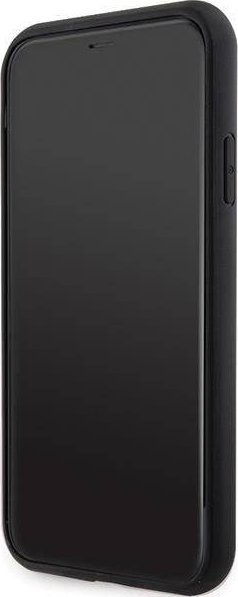 Futrollë telefoni Guess GUHMN61HGCFSEK, për iPhone 11 XR, MagSafe, e zezë