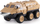 Makina luajtëse Amewi V-Guard Armored Vehicle 6WD, 1:16, bateri 1500mAh, gri