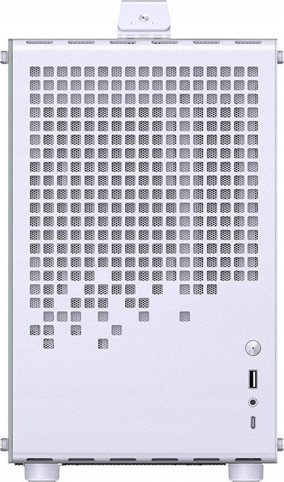 Kuti PC Jonsplus Z20, Micro ATX, me dorezë bartëse, e bardhë