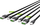Кабел USB Green Cell GC Ray, USB A во Lightning, 2 m, црн