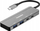 USB hub PremiumCord USB C, 2x USB 3.2 C, 2x USB 3.2 A 5Gbps, alumin gri