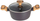 Тава со капак Bergner Charcoal, 20 cm, 2.3L, кован алуминиум, темно сива