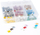Set siguricash mini WKK Fuse Assortment, 135 copë, për automjete, shumëngjyrëshe