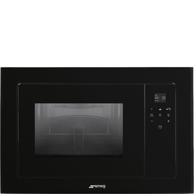 Mikrovalë SMEG Linea FMI120B3, 1300 W, e zezë