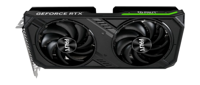 Kartë grafike Palit GeForce RTX 4070 SUPER Dual, 12GB GDDR6X, e zezë
