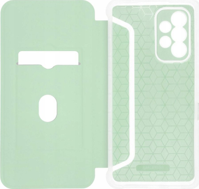 Kapak telefoni Samsung Galaxy A25 5G Piano Book, portofol, jeshile e çelët