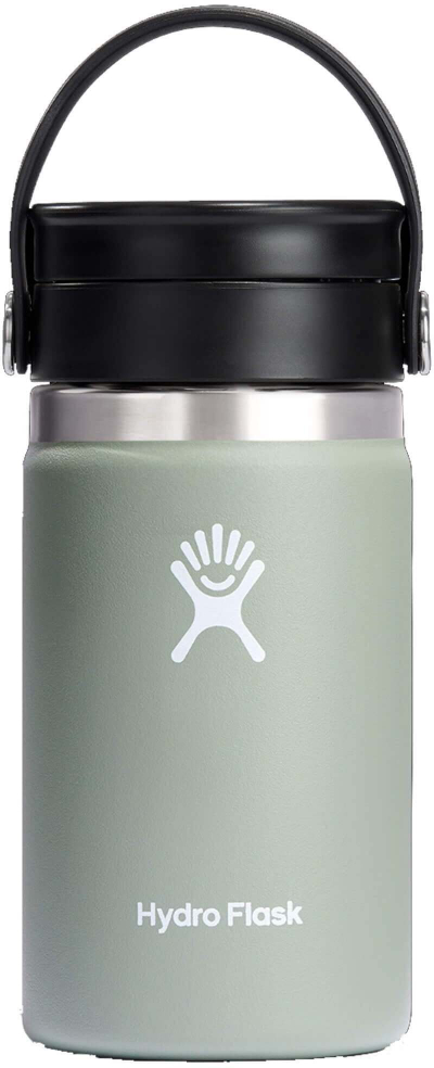 Shishe termike Hydro Flask Wide Mouth Flex Sip, 355ml, çelik inox, jeshile Agave