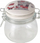 Vazo qelqi Boltze MONTI, 450 ml, me kapak porcelani, transparente