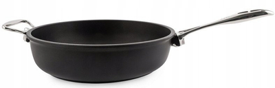 Tigan Zyle ZY7528FP, 28 cm, për induksion, i zi