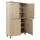 Dollap  këpucësh 4-dyersh 77×34×123 cm (HM2210.02)