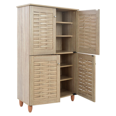 Dollap  këpucësh 4-dyersh 77×34×123 cm (HM2210.02)