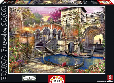 Puzzle Educa Romantic Venice, 3000 copa