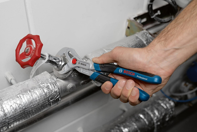 Kapëse uji Bosch Professional Waterpump Pliers, 250mm, çelik chrome vanadium, dorezë 2K
